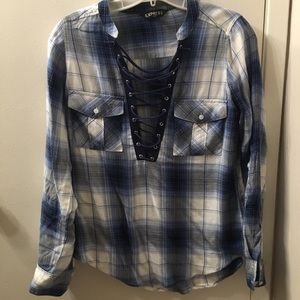 Express plaid shirt